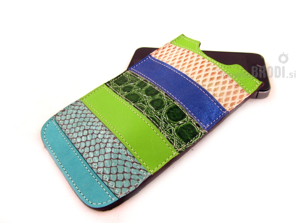 Phone Case Blue and Green