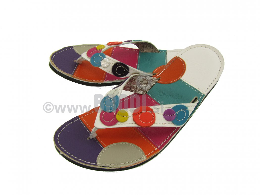 Flip-flops Mimi Colourful with Circles