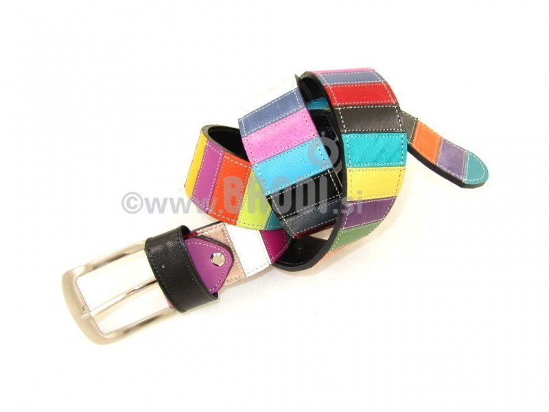Leather Belt Kiri Colourful more and more
