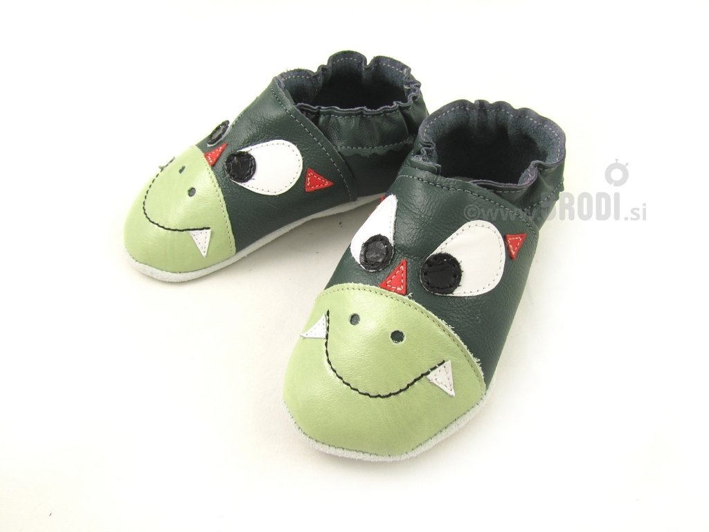 Brodies Green Dragon Slippers