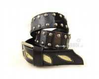 Leather Belt Kiri Black